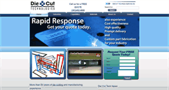 Desktop Screenshot of diecuttech.com